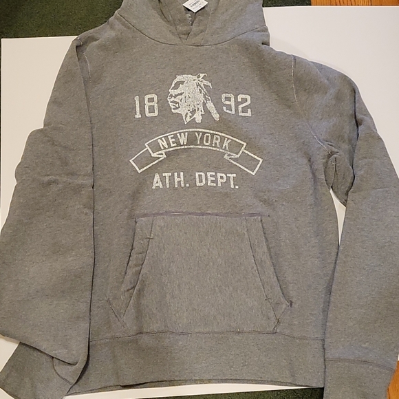 Abercrombie and Fitch gray graphic hoodie - Picture 1 of 3